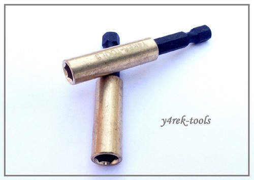 Brass magnetic bit holder - 2,