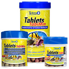 TETRA TABIMIN TABLETS CATFISH PLECS PLECO  BOTTOM FEEDERS