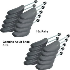 10x PAIRS OF SHOE TREE TREES