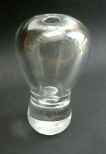 Dartington Crystal Glass Heavy Waisted Bud Vase With Label Plus Martini Glass