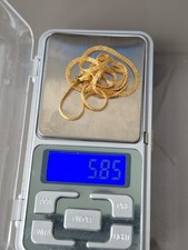 22ct Gold  Rope Chain, 5.8g