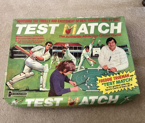 Test match cricket - game, peter