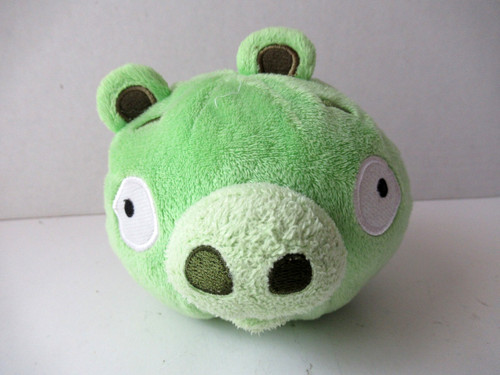 Angry birds pig - green, piggie