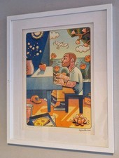 Mac Miller '2009' Rhymezlikedimez (Robin Velghe) Risograph Print 6/92 Unframed