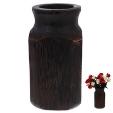  Natural Wood Vase Tall Vase