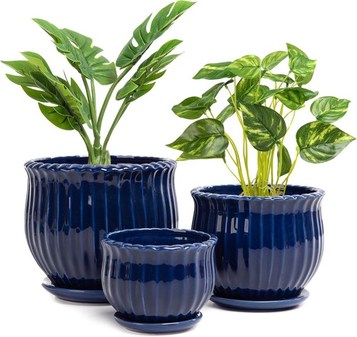 Set navy blue ceramic - set,