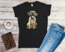 English Mastiff Ladies Fitted T Shirt Sizes Small-2XL