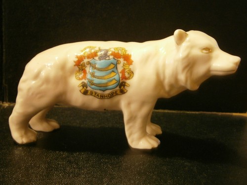 Crested china polar bear with - crested, (with