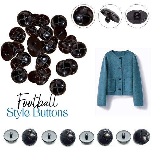 Football buttons leather - football,