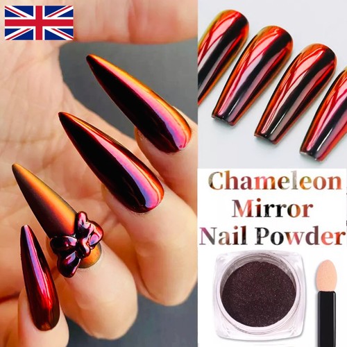 Red black chameleon mirror - to,