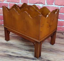 Vintage Wooden Magazine Rack