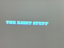 'The Right Stuff' - 16mm film