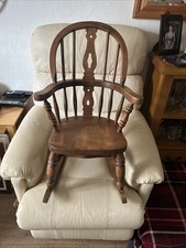 Child’s Antique Oak Windsor