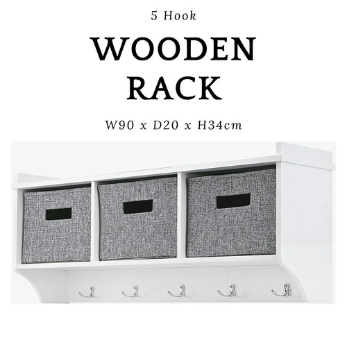 Wooden rack storage - rack, shelf