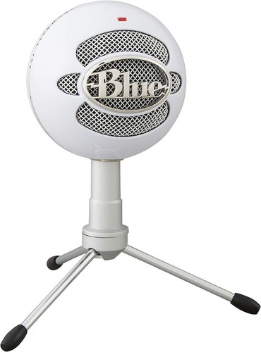 Blue snowball ice - ice, mic