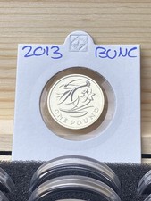2013 Floral Wales £1 One Pound Coin Brilliant Uncirculated BUNC BU