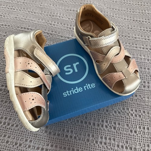 Girls stride rite gold - girls, pink