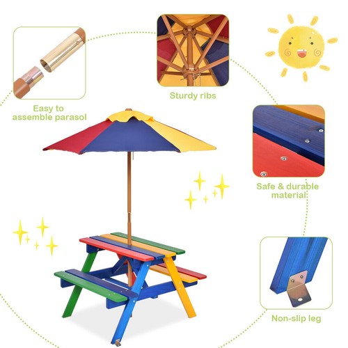 Kids picnic table - picnic,