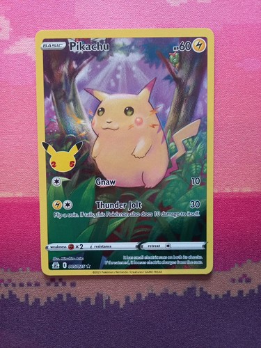 Pokemon card pikachu - pokemon,