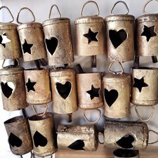 Shabby Chic Rustic Iron Tin