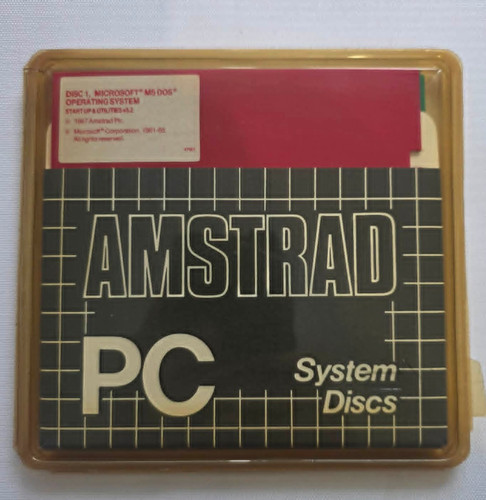 Amstrad system disk set - pc,