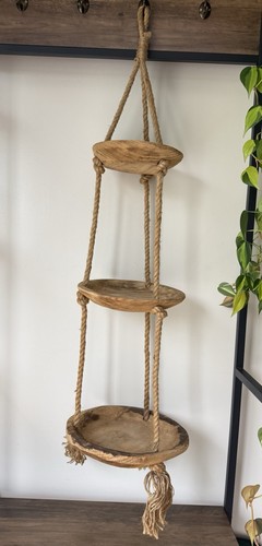 Handmade rustic hanging wood - rustic,