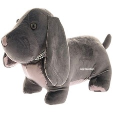 Dog Door Stop Diamante Collar