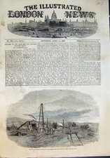 Old Print Railway Balaclava