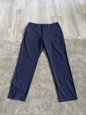 Under Armour Golf Trousers Mens 36x30 Navy Vgc