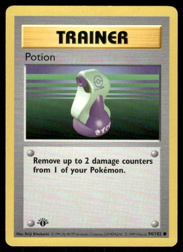 Pokemon cards potion 102 - pokemon,