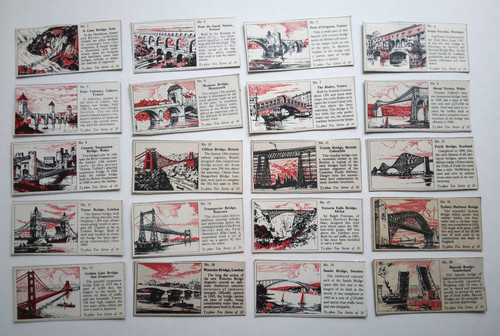 Famous bridges 1955 typhoo - 1955, tea