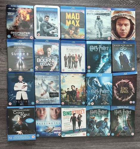 Bundle blurays and 20 - 27,