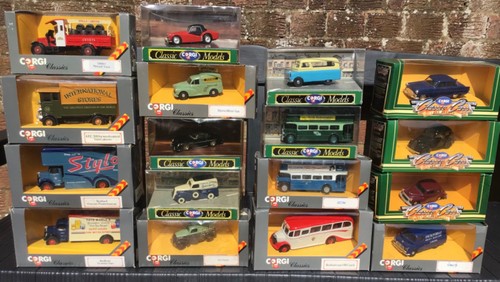 Corgi classic cars - /buses, &