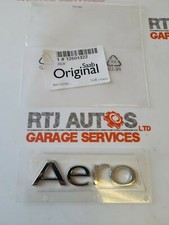 Genuine Saab 9-5 9-3 Rear Boot Aero Badge Emblem 98-10 12804322