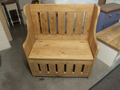 Reclaimed slat back - slat-back, monks