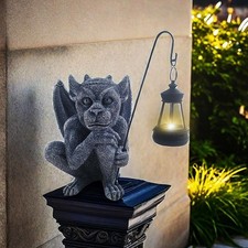 Solar Powered Garden Gargoyle