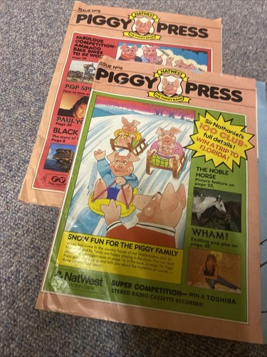 Natwest piggy press magazines - natwest,