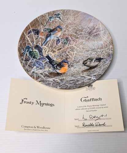 Coalport chaffinch frosty - coalport,