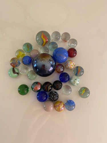 Marbles glass there are - marbles, a