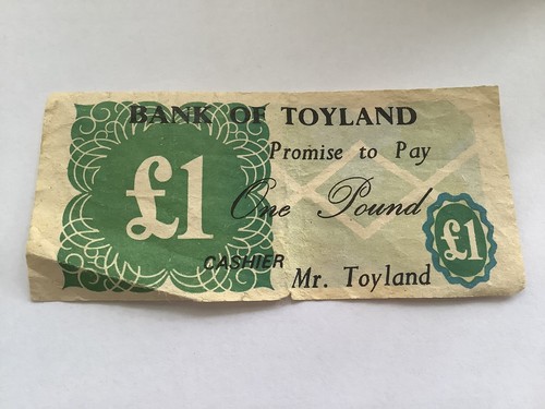 Bank toyland one pound - bank,