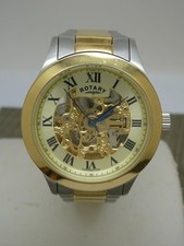 Handsome Men's Rotary Gold