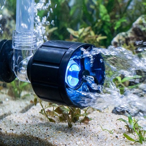 Plastic aquarium glowing wave - aquarium,