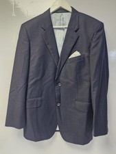 TM Lewin Navy 100% Wool Mens