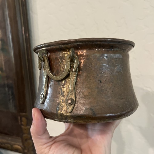 Ant 19thc copper jam - 19thc,