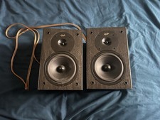 Gale Silver Monitor HiFi Stereo Speakers - Read Description!
