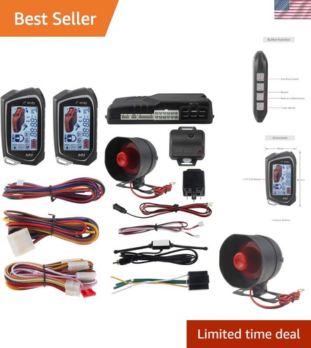 Way car alarm system with - 2-way,