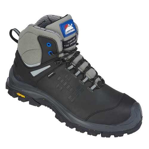 Himalayan vibram black leather - vibram,