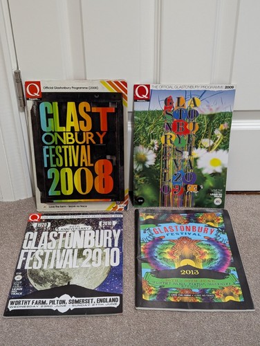 Glastonbury festival - 4x,