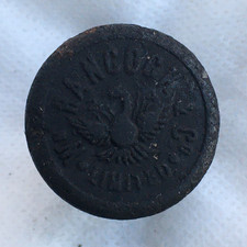William Hancock old antique vintage soda ginger beer bottle top screw stopper