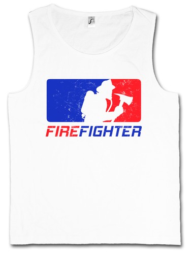 Firefighter tank top vest fire - firefighter,